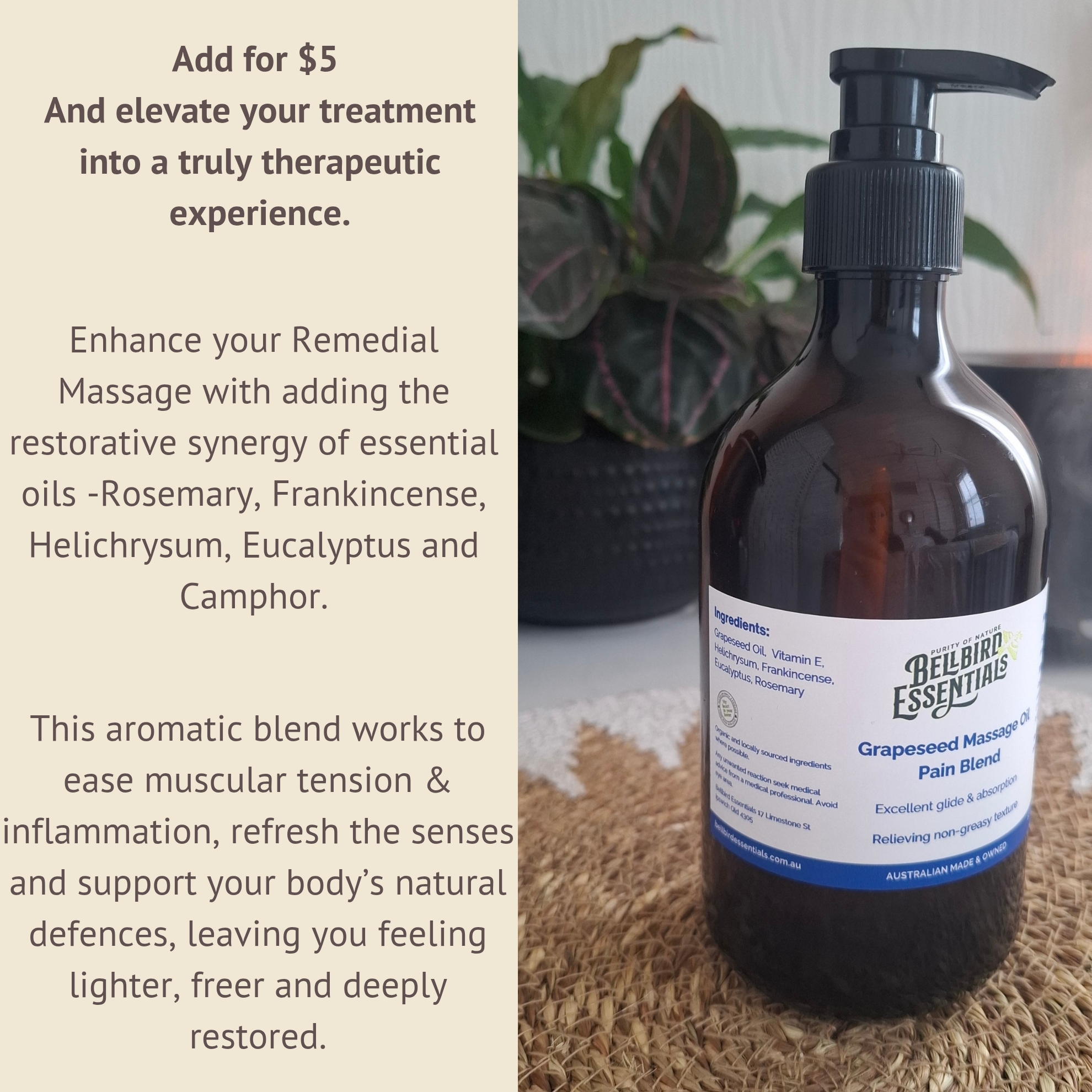 Remedial Massage Essential Oil BLend